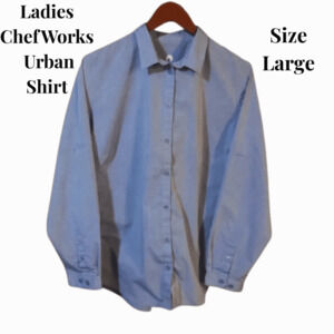 ChefWorks Urban Collection Women's Shirt Sz Large